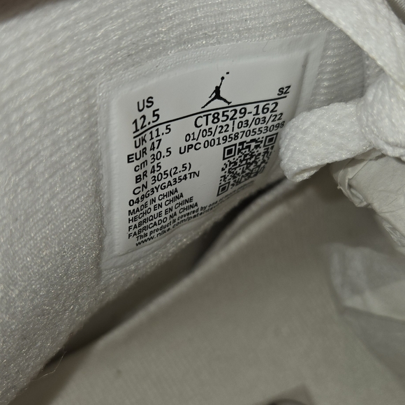 Air Jordan 6 Retro Red Oreo's 12.5m - Picture 6 of 7